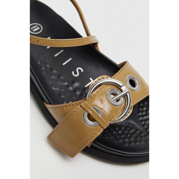 NEW MIISTA Silba Beige Sandals - Picture 4 of 12